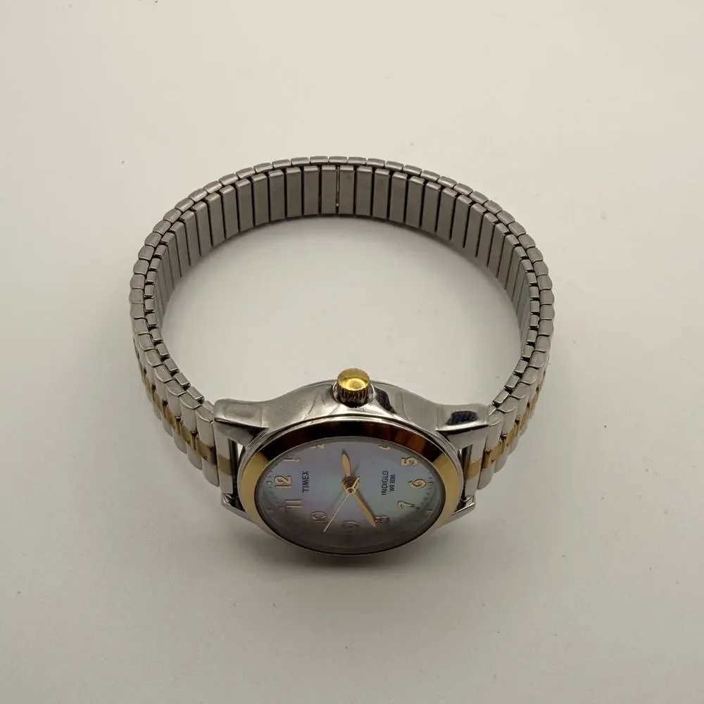 Timex Women's Two-Tone Essex Avenue Expansion Watch, Working